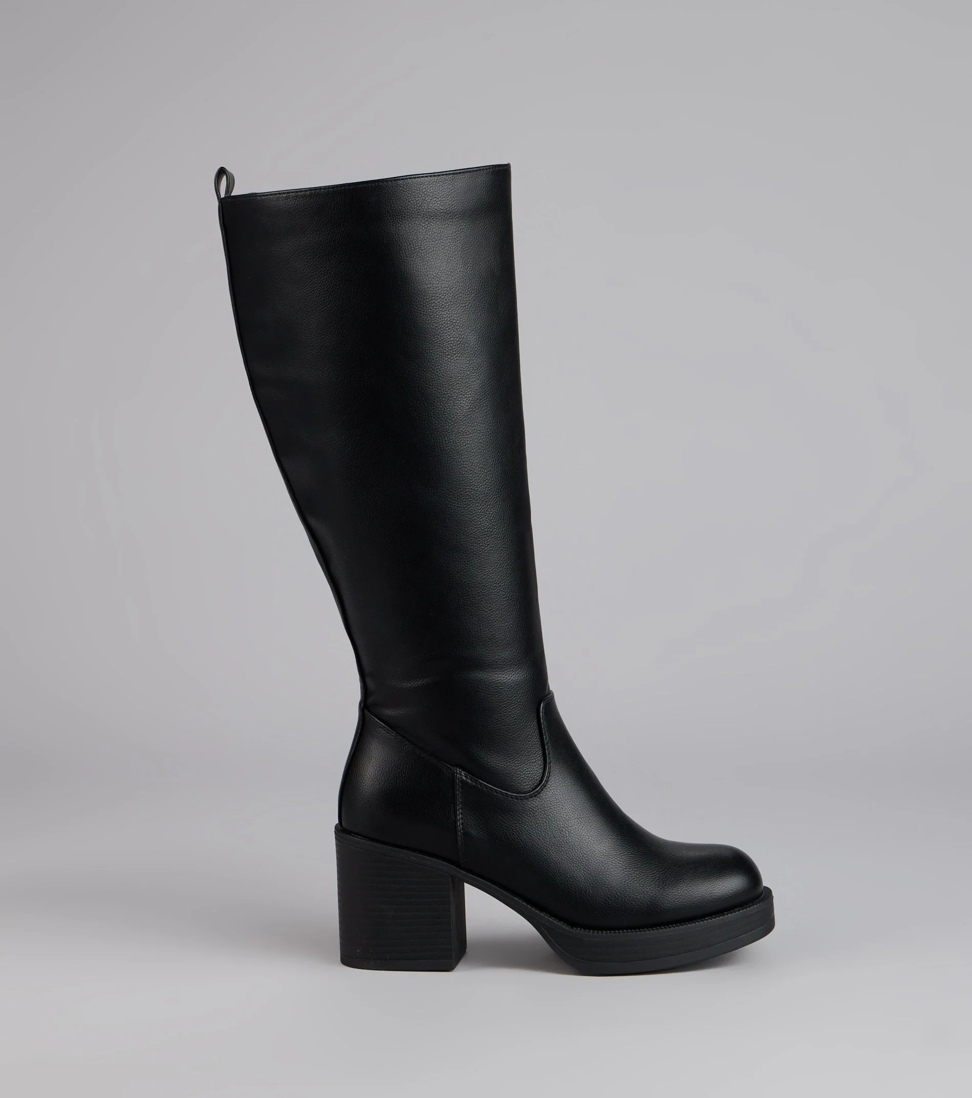 City Edge Wide Calf Platform Boots