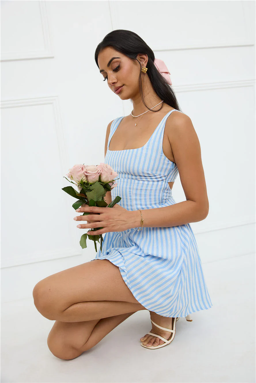 Gleaming Daylight Mini Dress