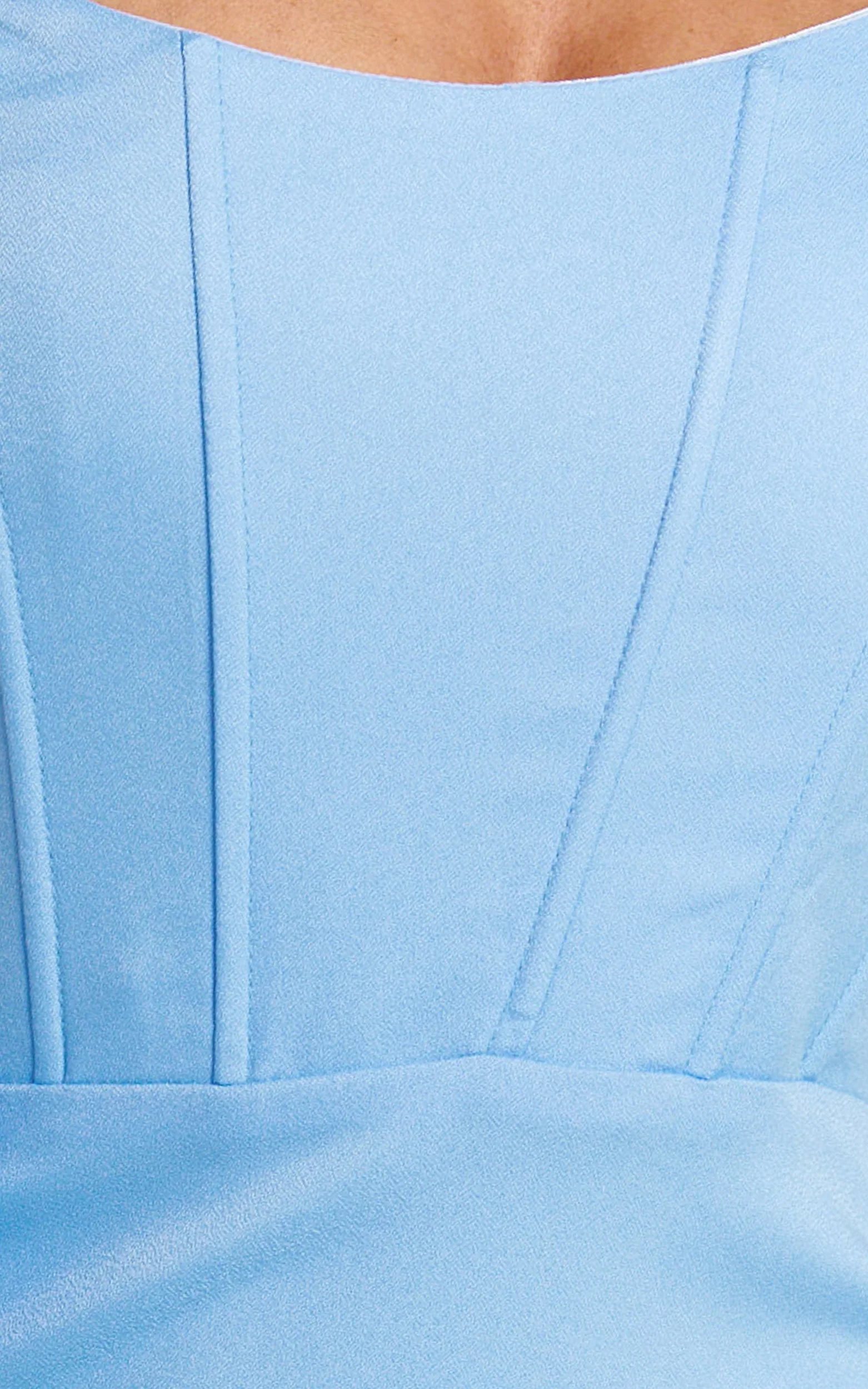 Amalie The Label - Valencia One Shoulder Ruffle Detail Mini Dress