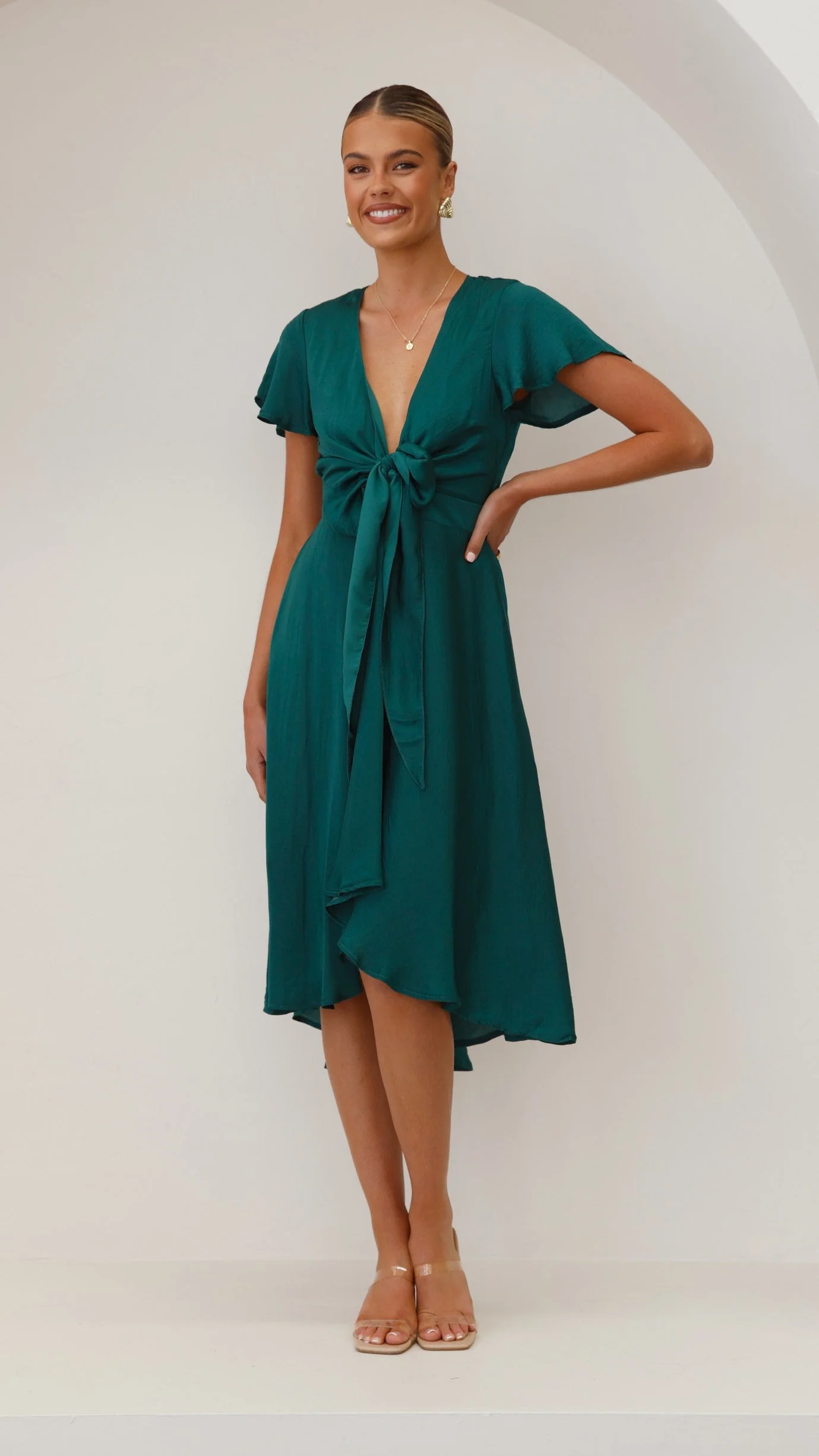 Sunny Daze Dress - Emerald