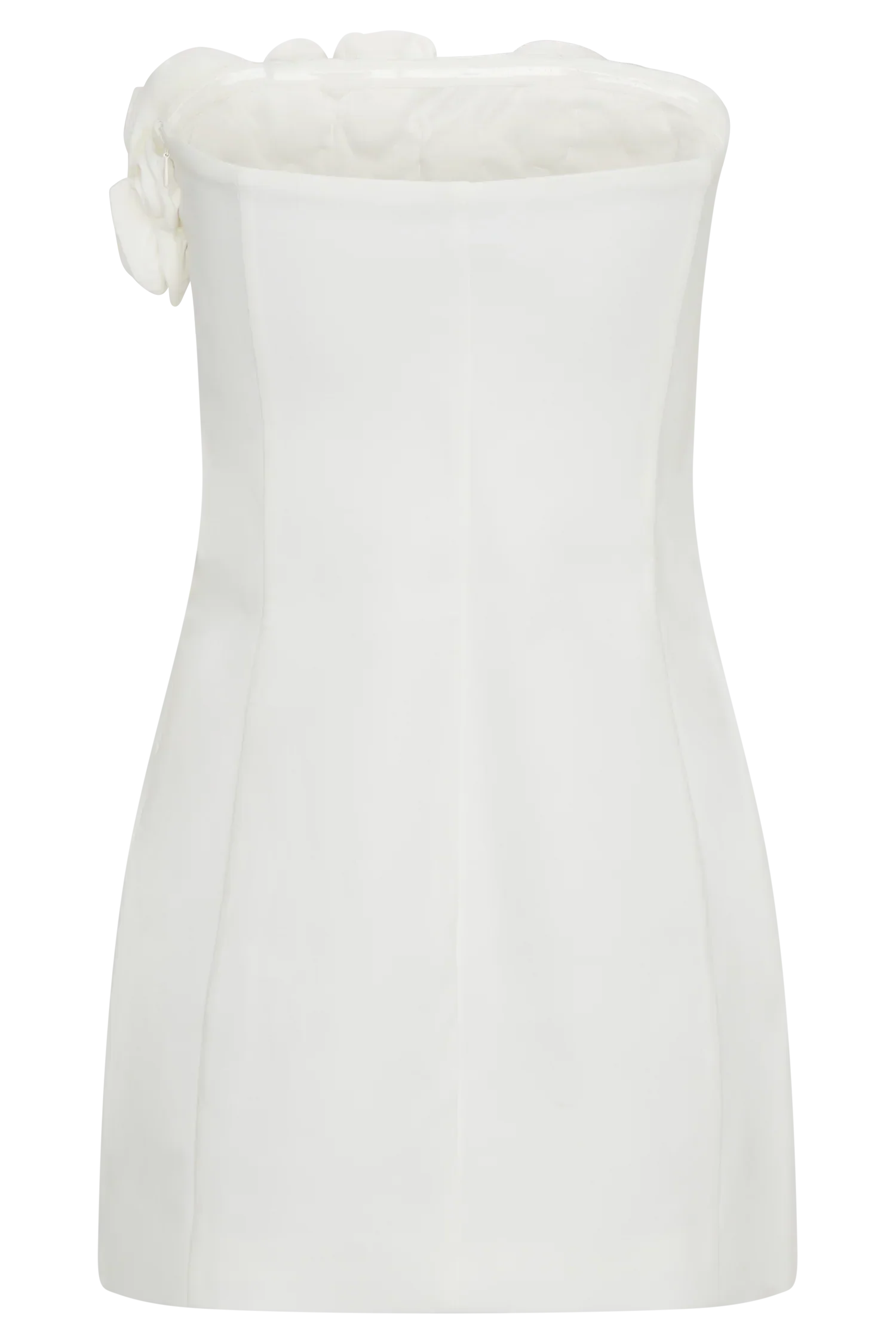 Brooks Rose Mini Dress - White