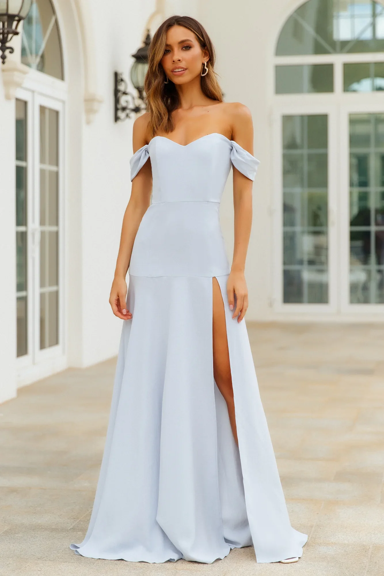 Blushing Cinderella Maxi Dress