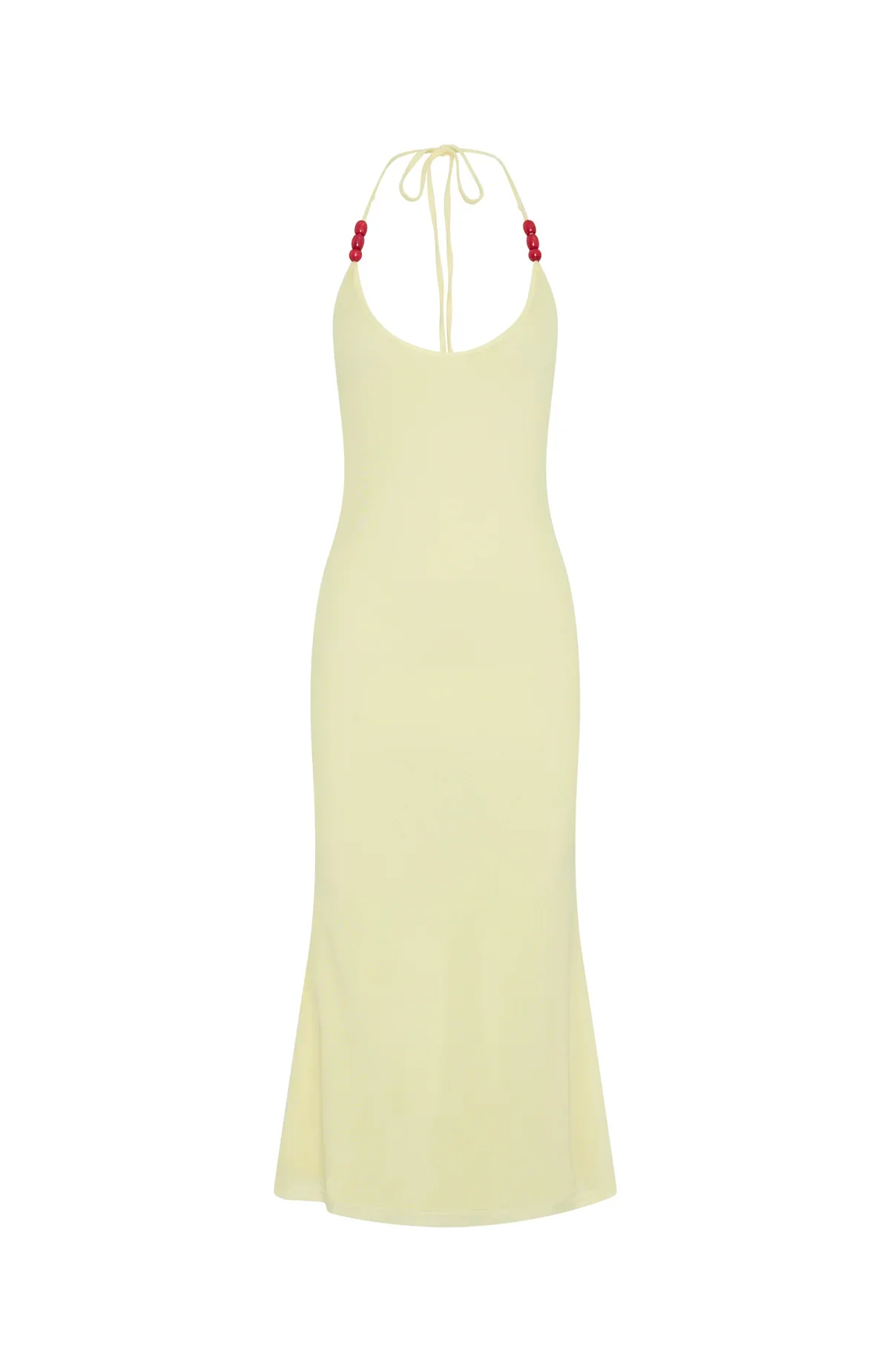 Tropic Like It's Hot Midi Dress Lemon