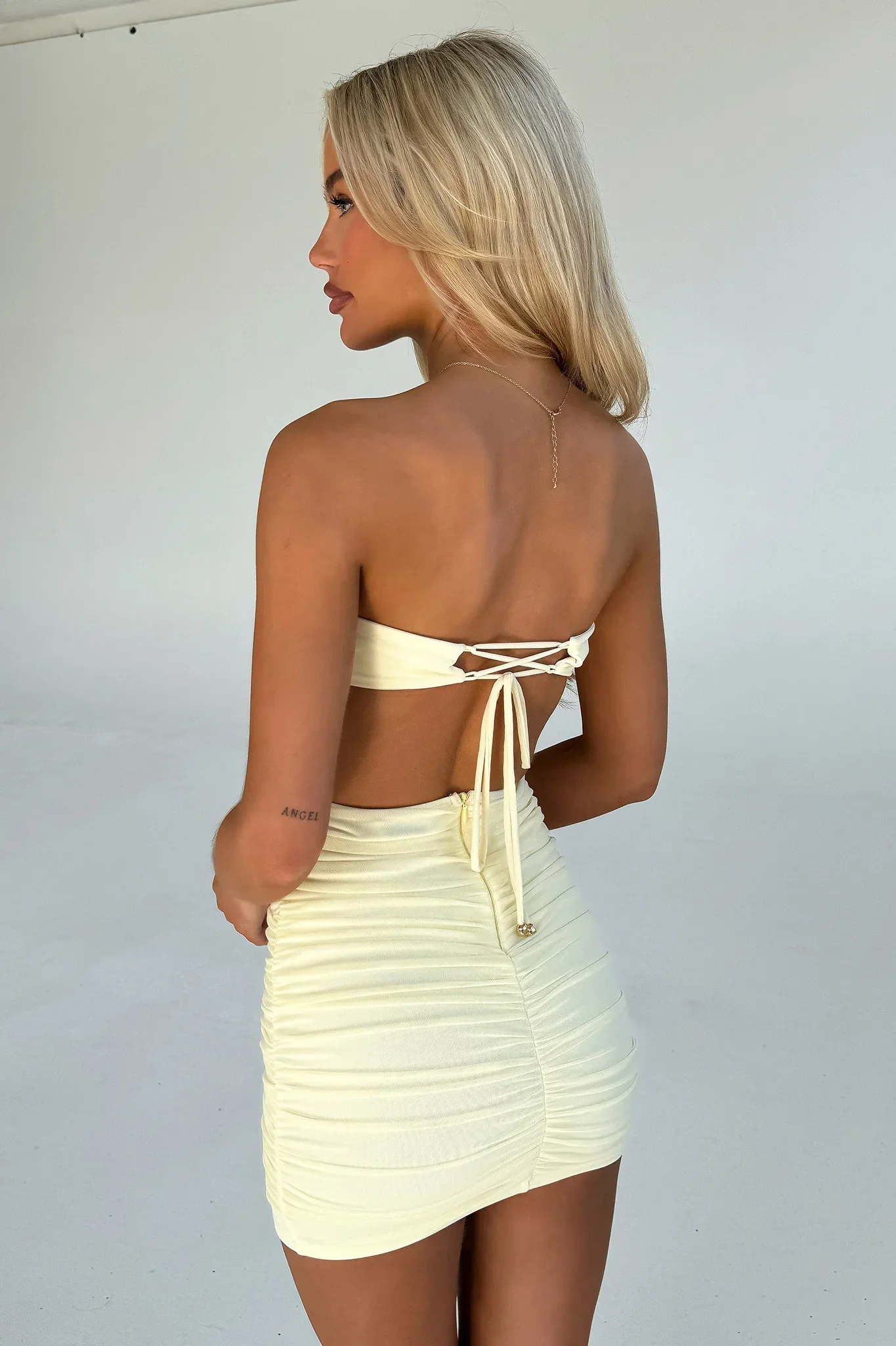 Pheobe Dress - Yellow