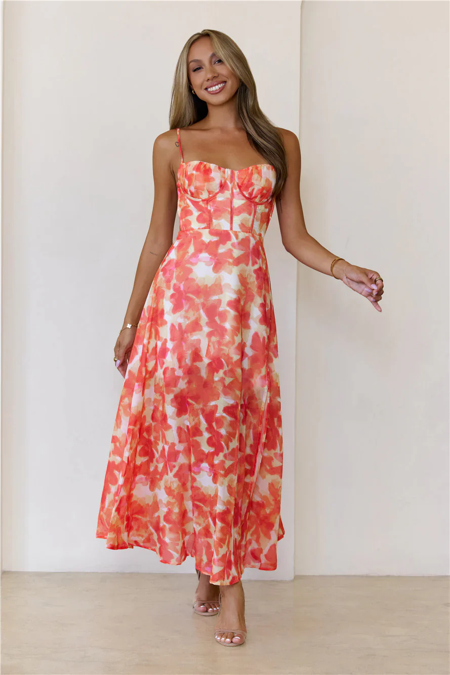 All Eyes Here Maxi Dress