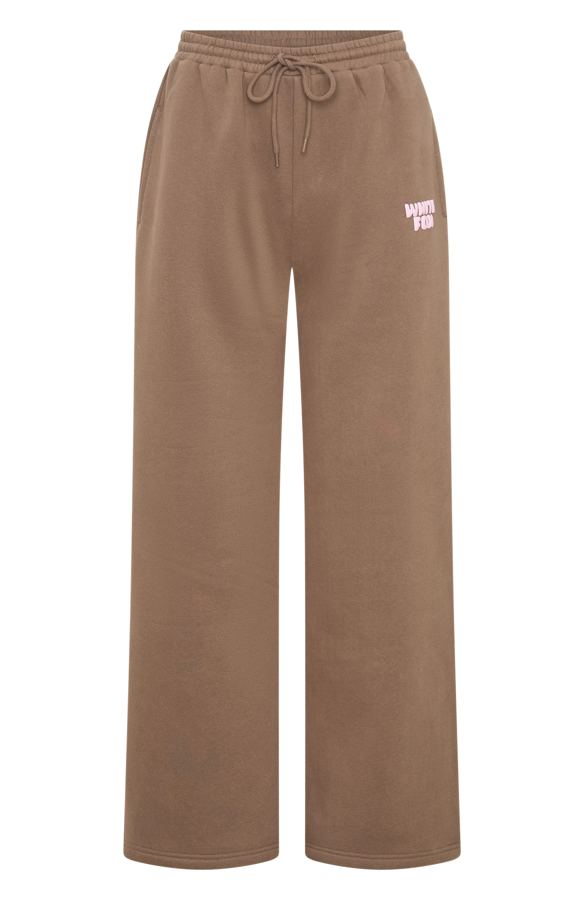 11th Street City Girl At Heart Wide Leg Sweatpants Cinnamon Bun
