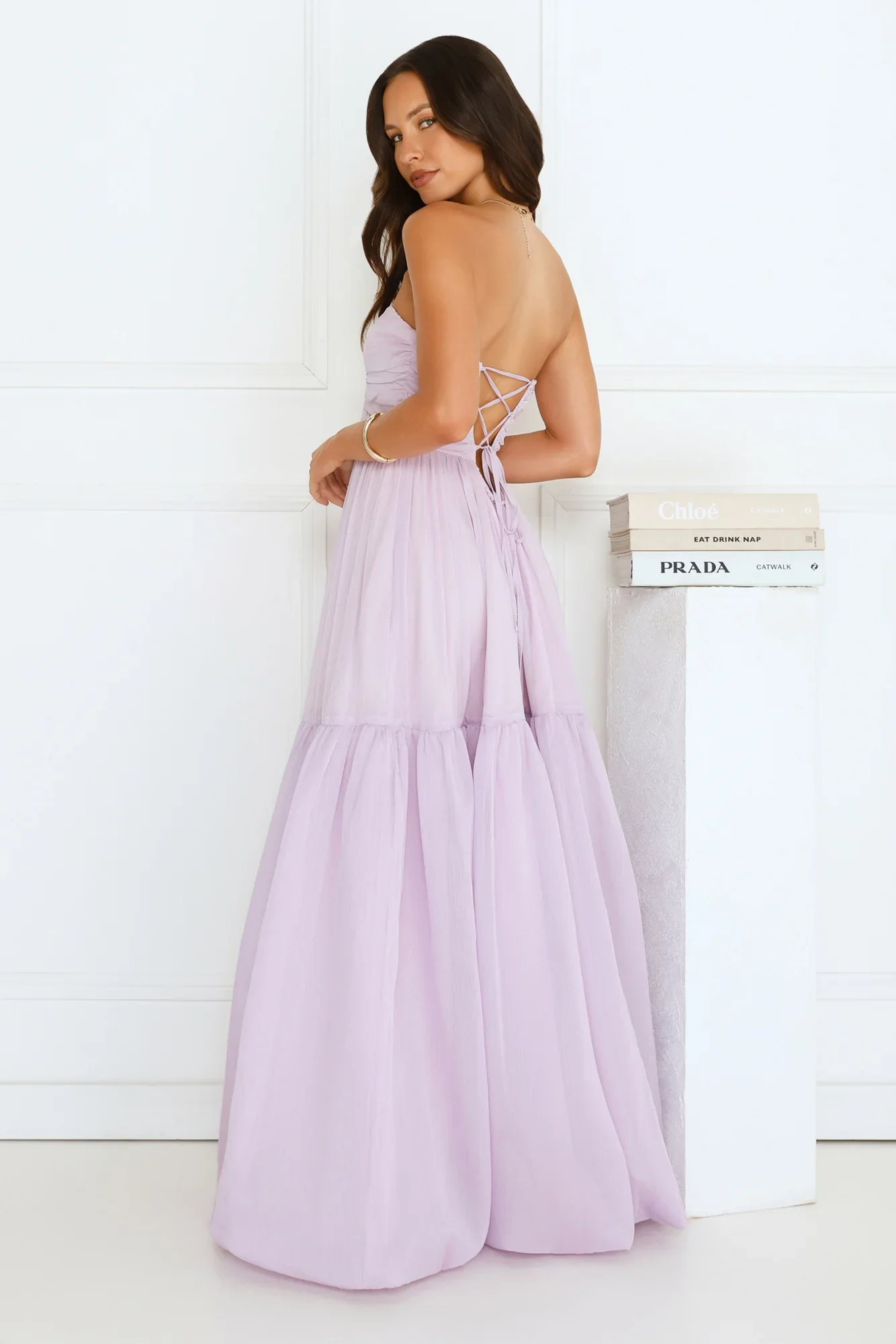 Unforgettable Style Strapless Maxi Dress