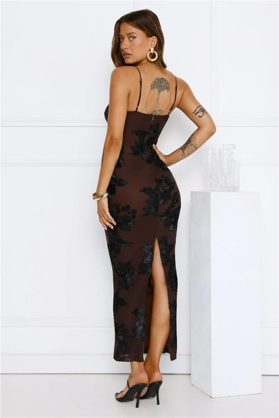 Estelle Mesh Maxi Dress