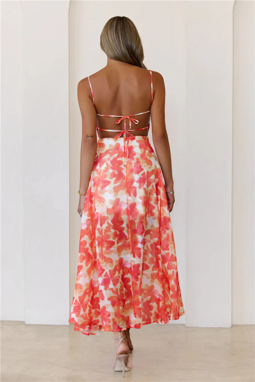 All Eyes Here Maxi Dress