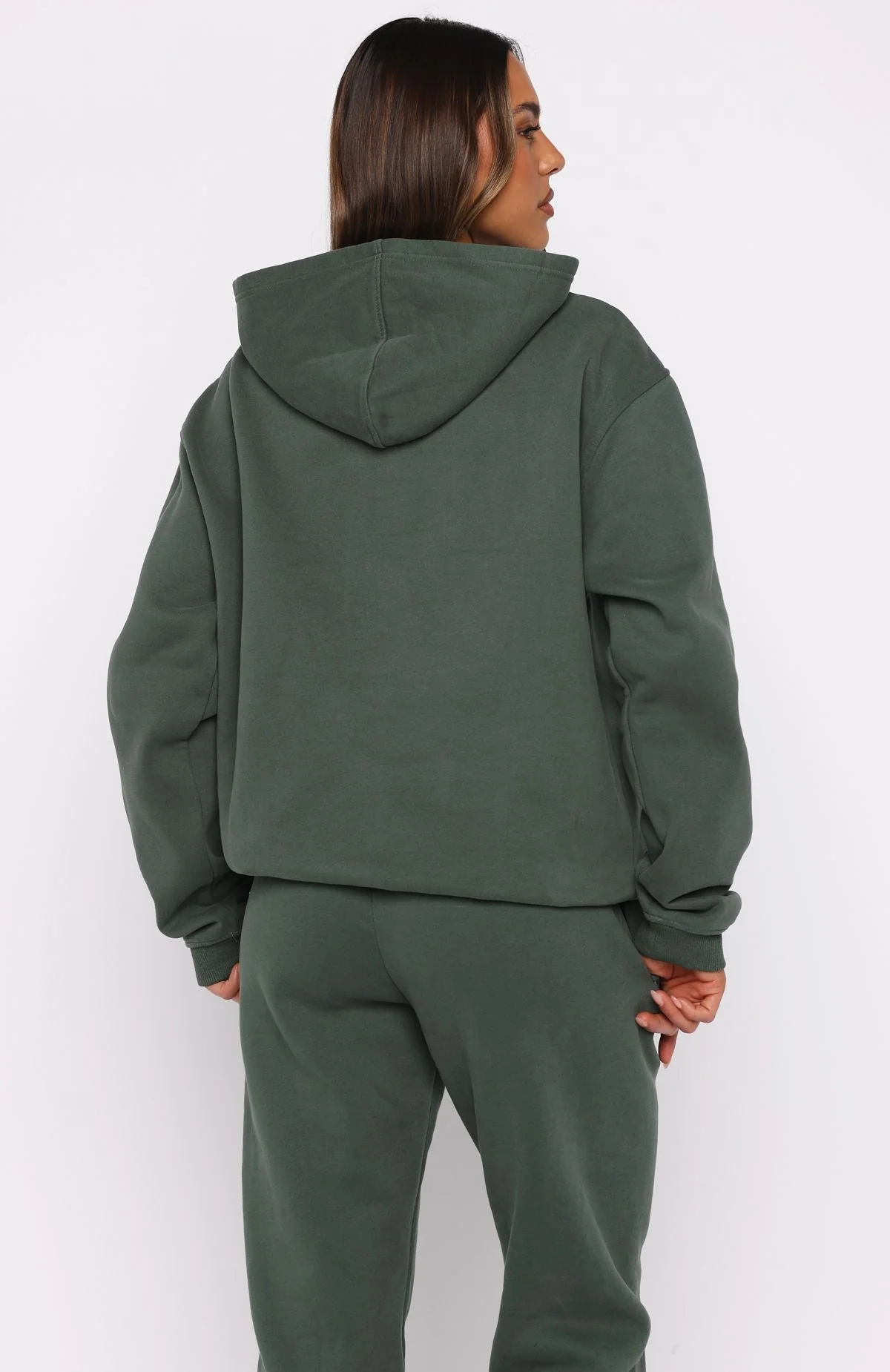 From The Archives Lexi Oversized Hoodie Khaki