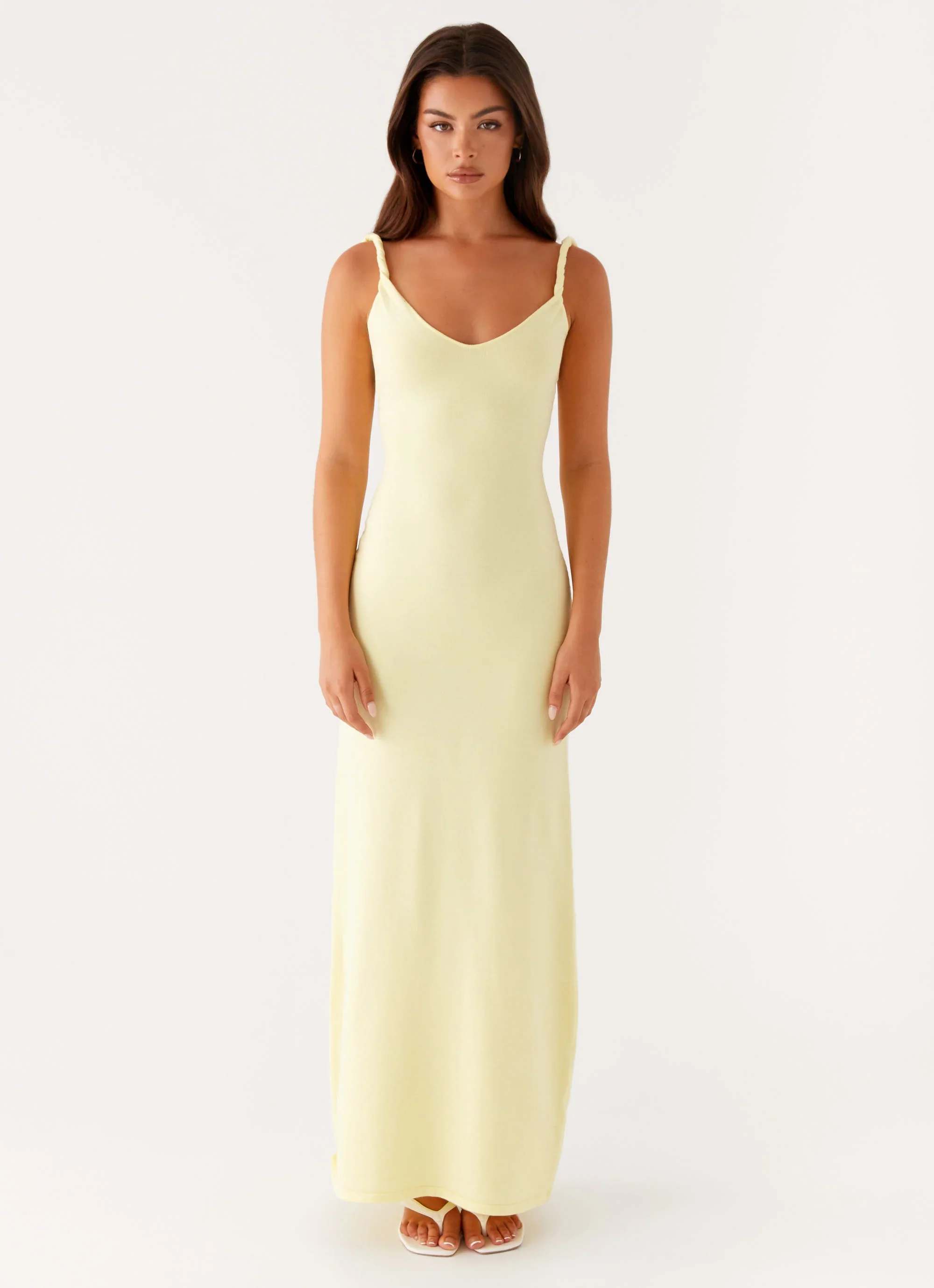 Anastasia Maxi Dress - Yellow