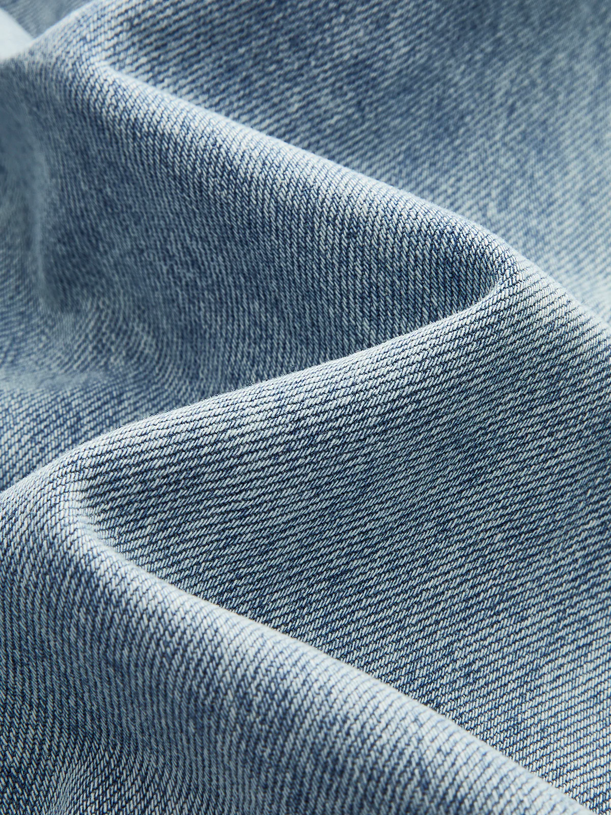 Asymmetric Waist Wide-Leg Jeans