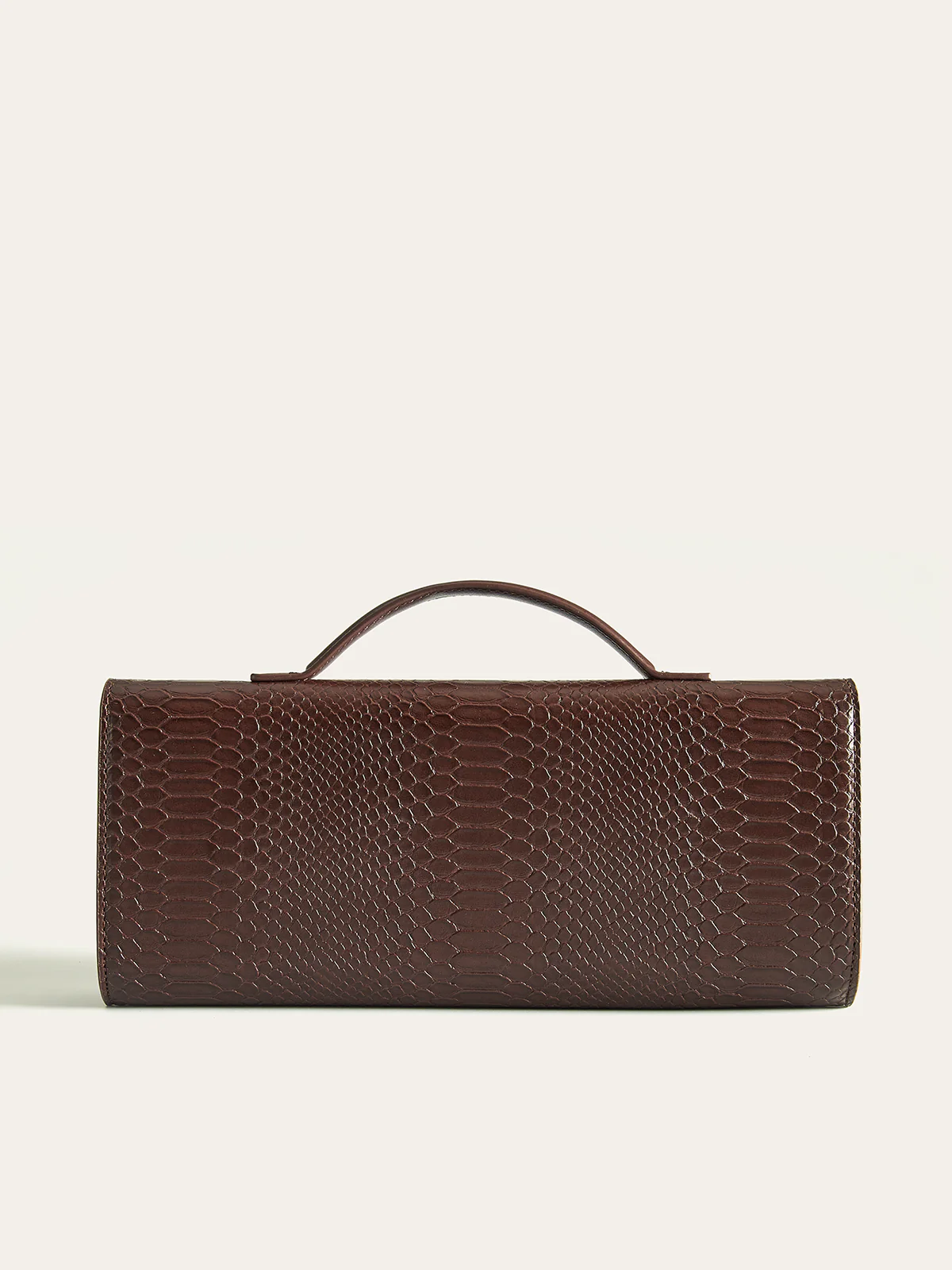 Crocodile Embossed PU Leather Bag