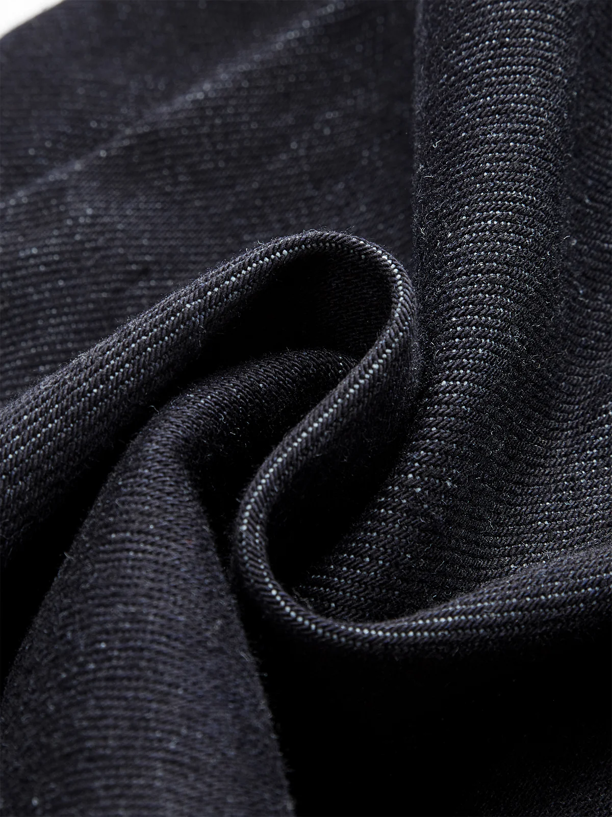 Contrast Trim Denim Shorts