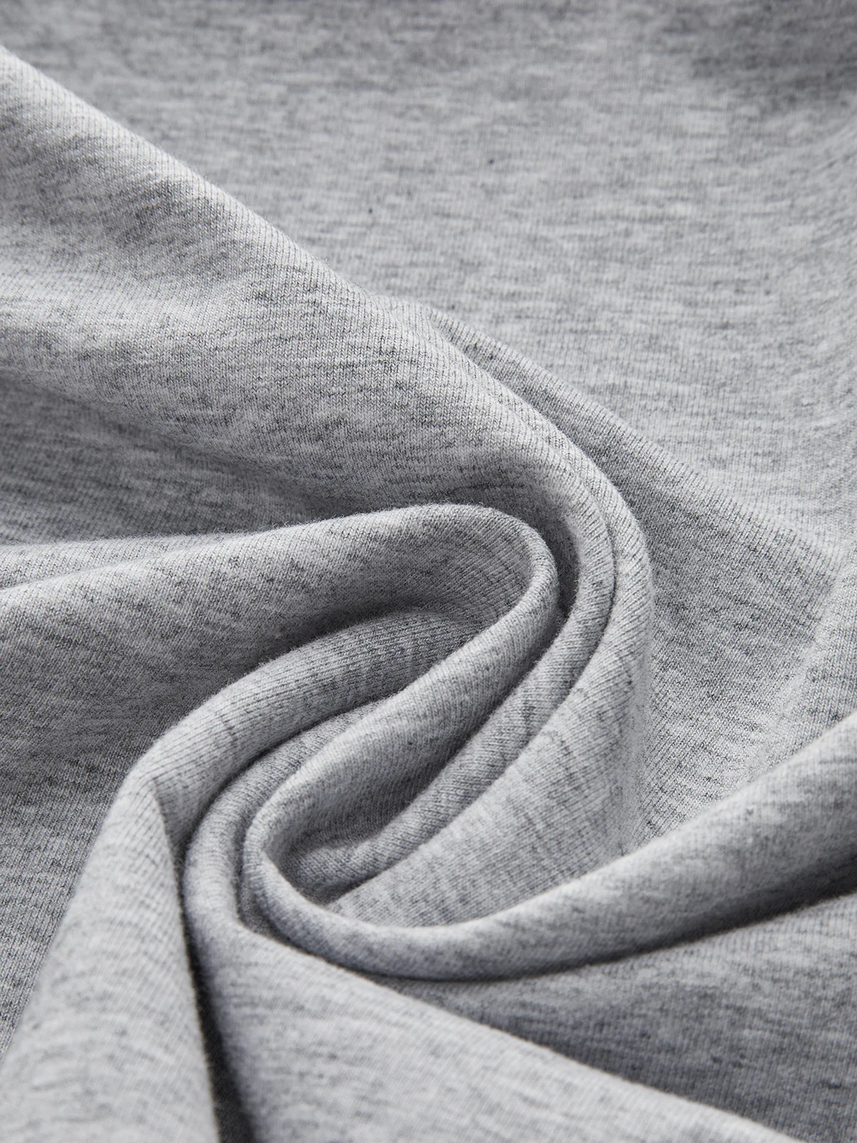 One-Shoulder Draped Ruched Sweatshirt