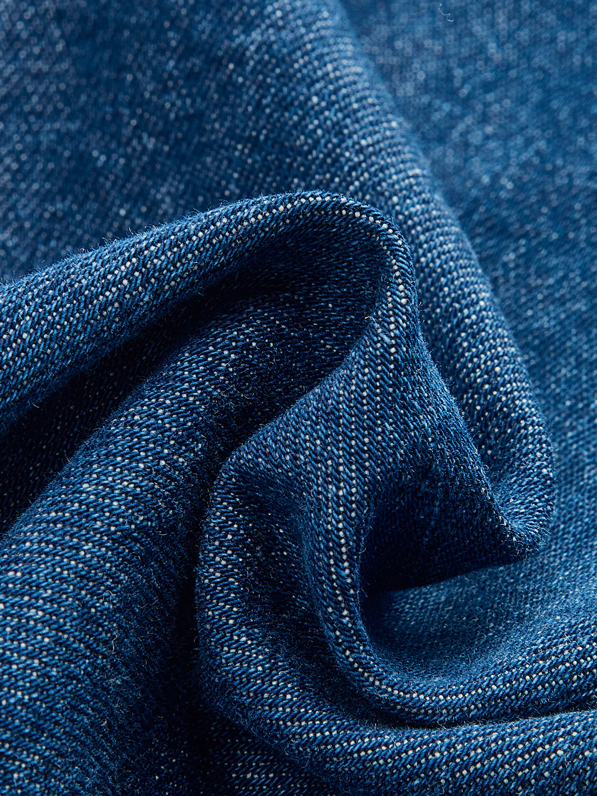 Metal Button Tie-Back Denim V-Neck Shorts Set