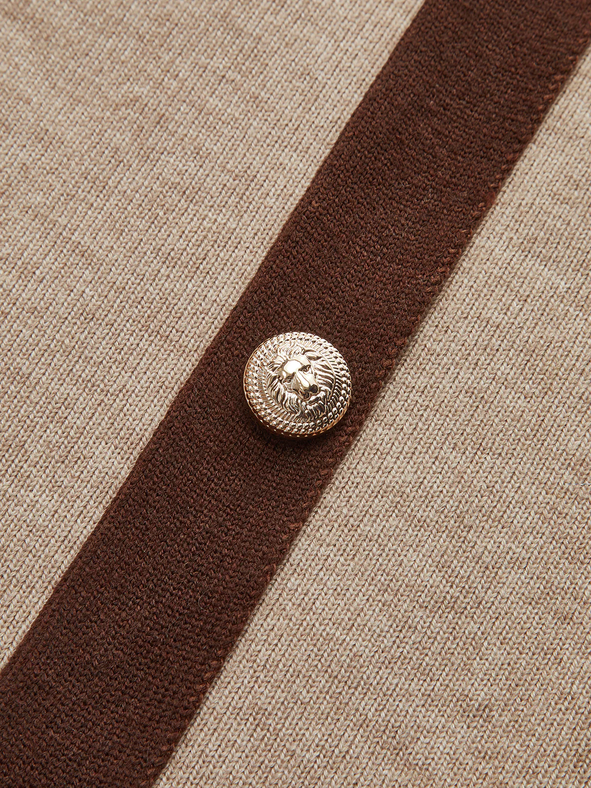 Contrast Trim Knit Top and Midi Skirt Set