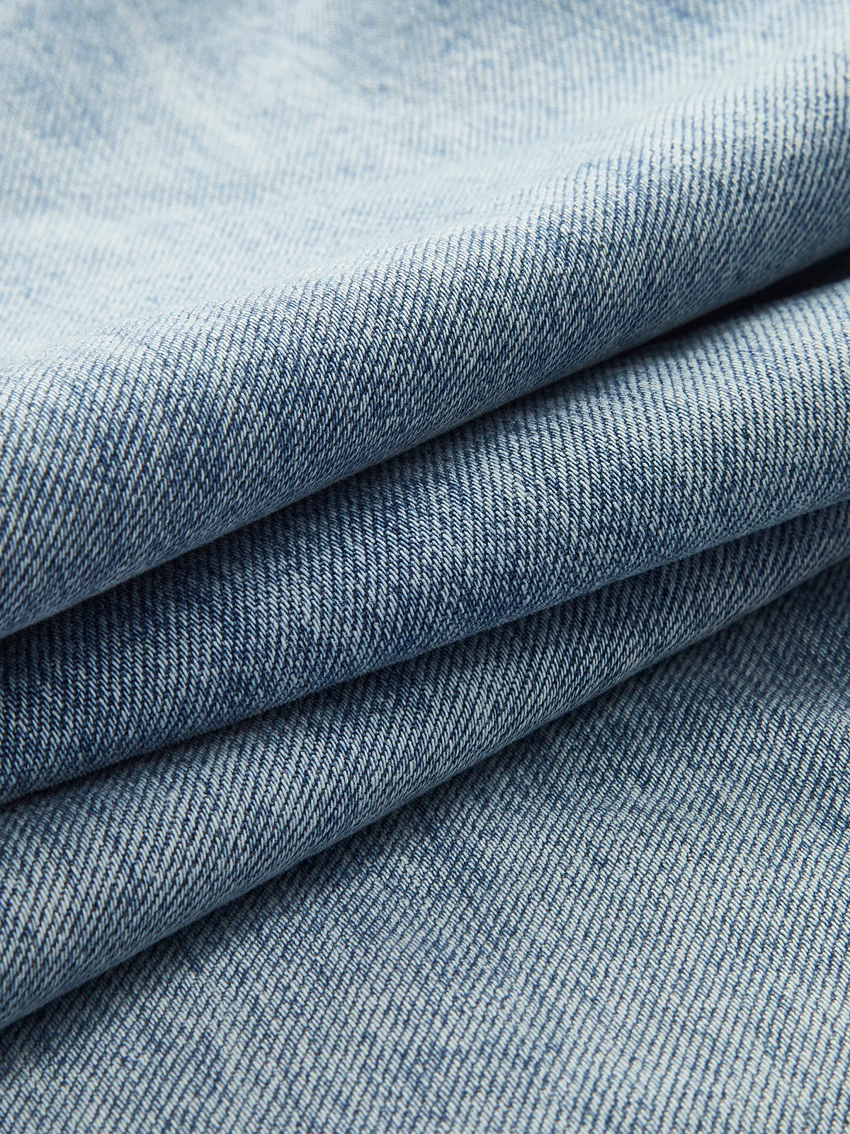 Asymmetric Waist Wide-Leg Jeans