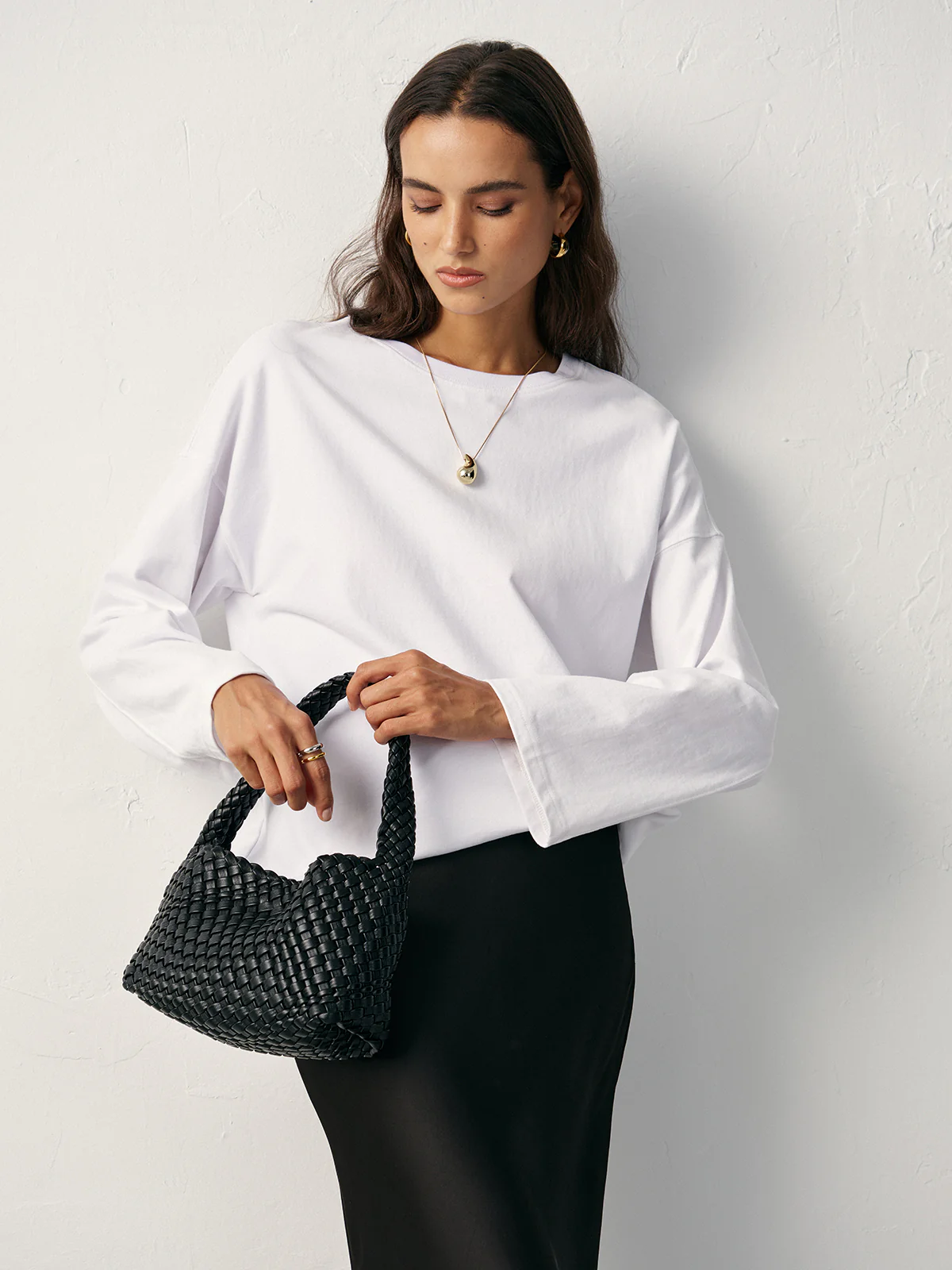 Long Sleeve Cotton T-Shirt