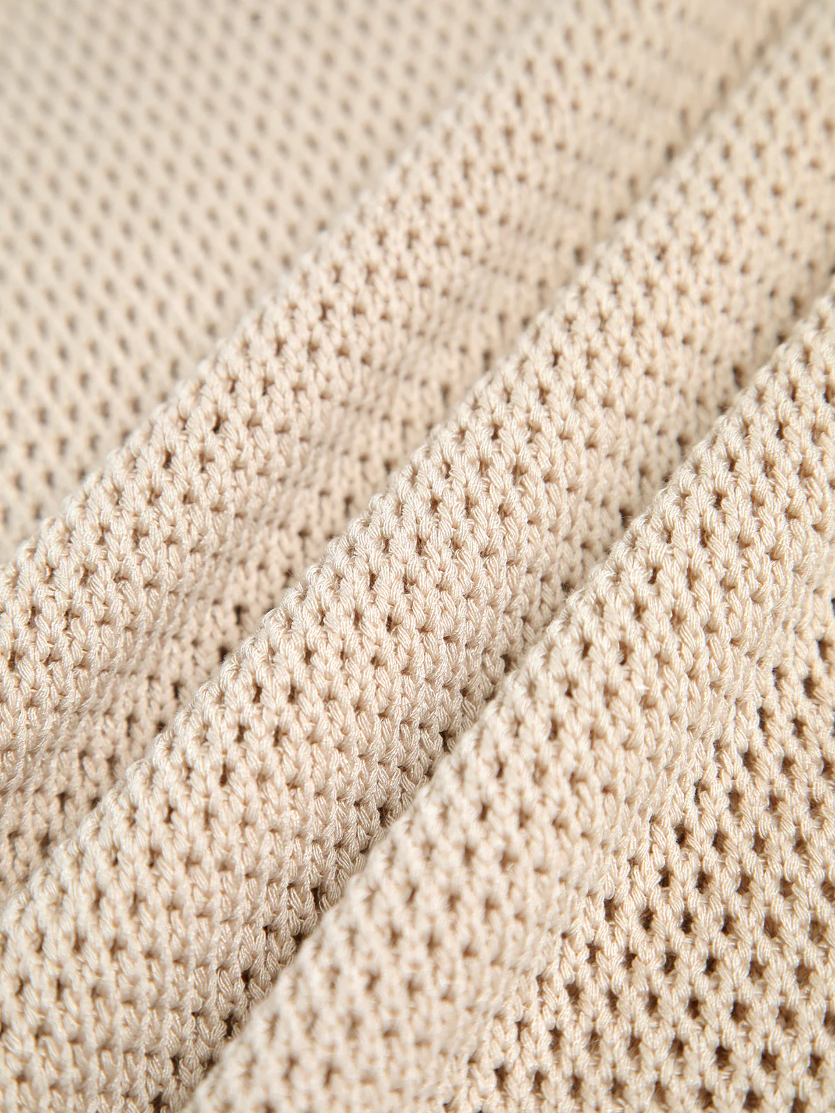 Knit Hollow Solid Tank Top