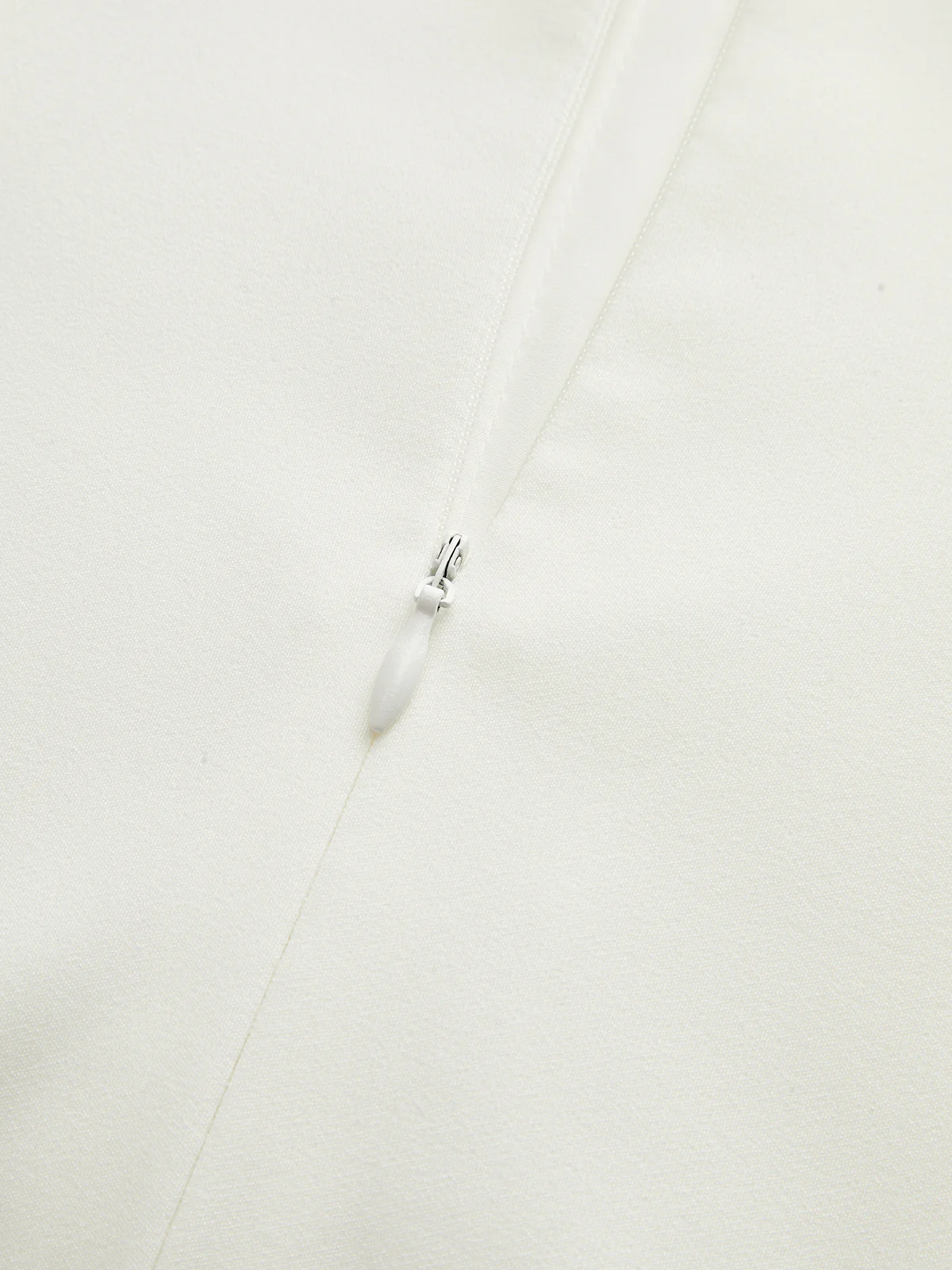 Pleated Hem Mock Neck Mini Dress