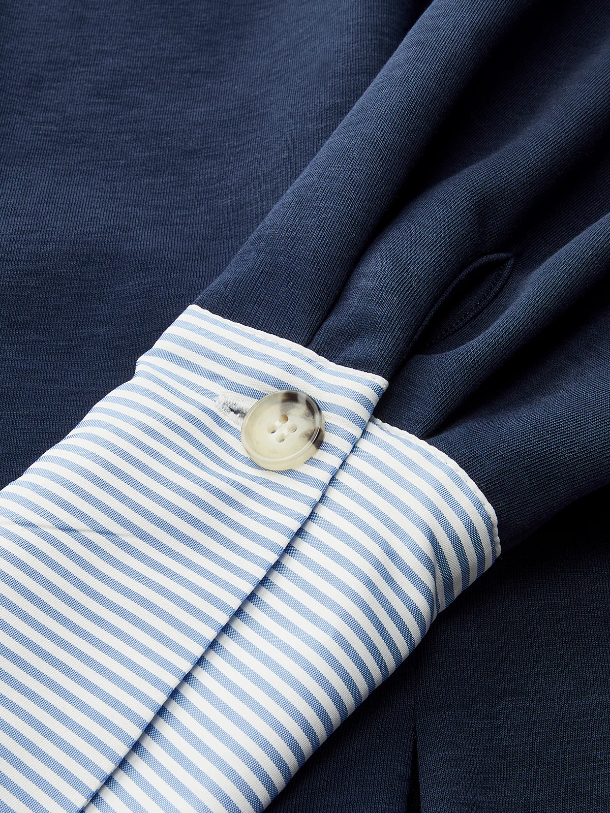 Round Neck Balloon Sleeve Peplum Sweatshirt