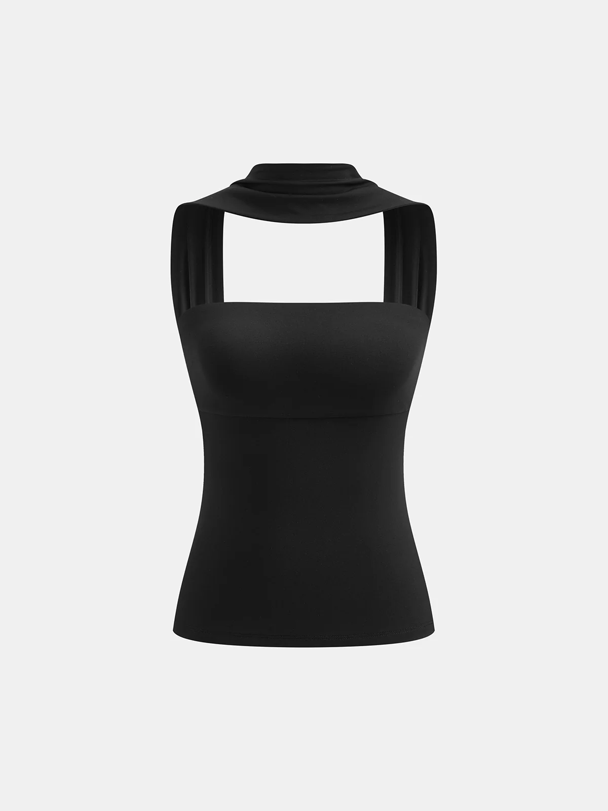 Bra-Free Halter Neck Backless Top
