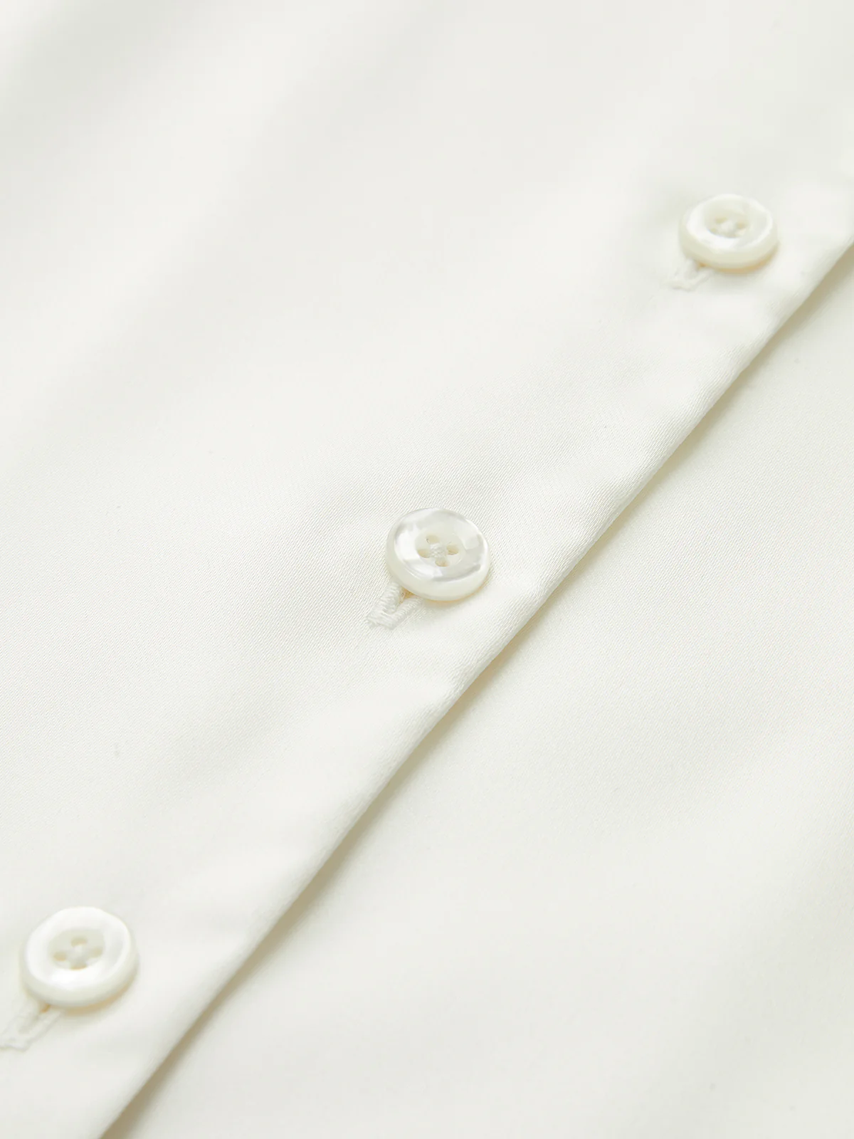 Lapel Collar Tie Satin Wrap Shirt