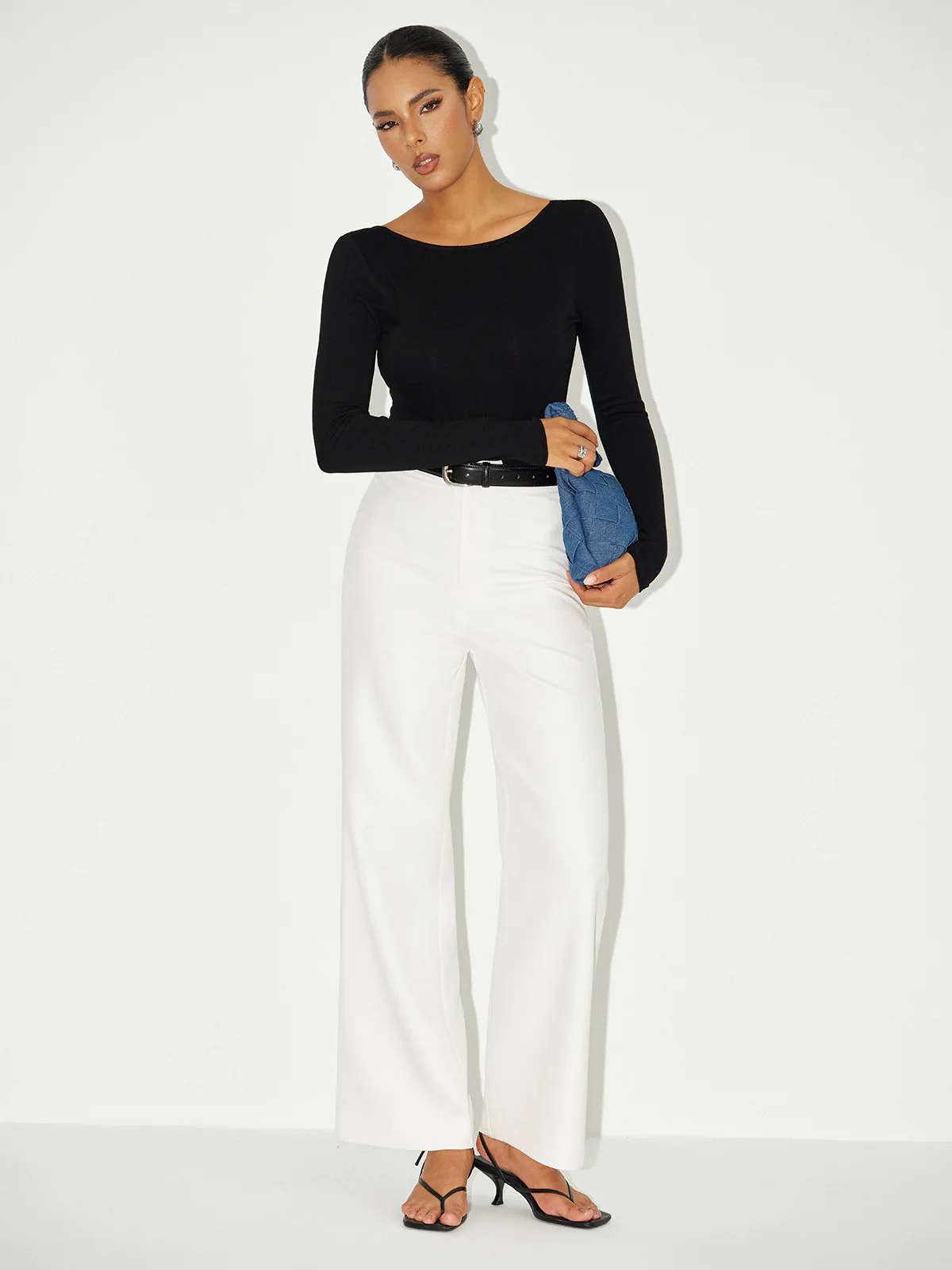 Bra-Free Long Sleeve Backless Bodysuit