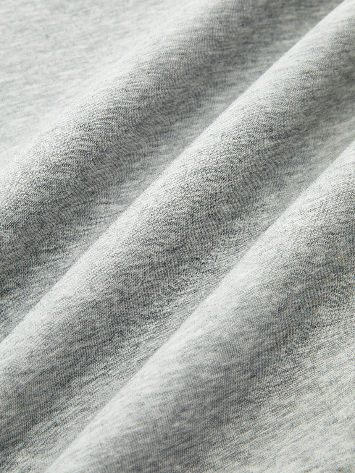 Denim Collar Metal Button Polo Sweatshirt