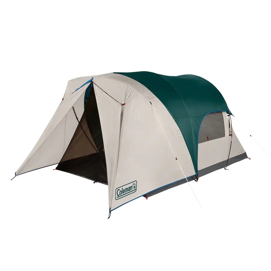 6-Person Cabin Tent with Enclosed Weatherproof Screened Porch ...