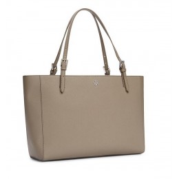Tory Burch York Buckle Tote French Gray