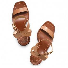 Tory Burch Bleecker Strappy Sandal Natural Blush Natural Blush