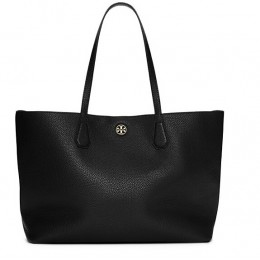 Tory Burch Perry Tote Black Beige