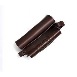 Tory Burch Crescent Python Shoulder Bag Barrel