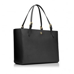 Tory Burch York Buckle Tote Black