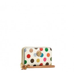 Tory Burch Kerrington Smartphone Wristlet Multi Dot