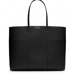 Tory Burch Block-T Large Tote Black