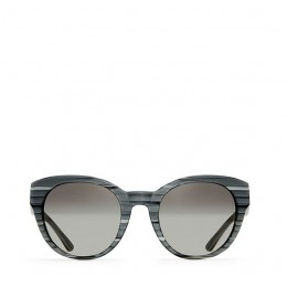 Tory Burch Mirror-T Round Sunglasses Ty Greyhorn Grey