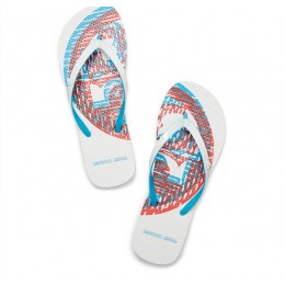 Tory Burch -D Logo Flip Flop Ivory
