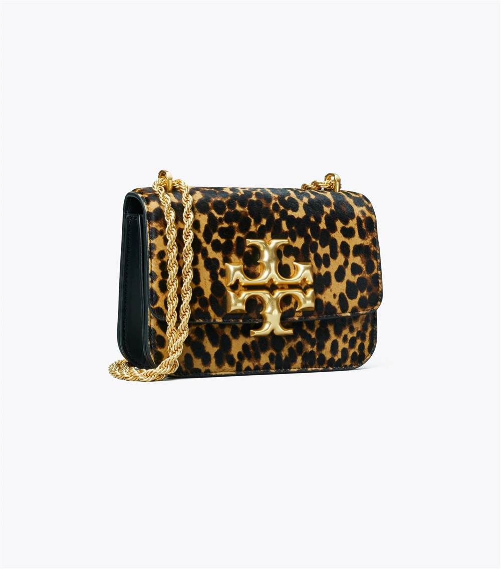 ELEANOR CALF HAIR SMALL CONVERTIBLE SHOULDER BAG