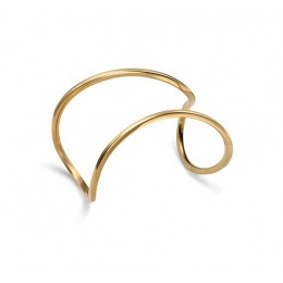 Tory Burch Metal Cuff Aged Gold