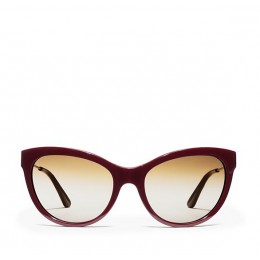 Tory Burch Metal-Temple Cat-Eye Sunglasses Ty Cabernet Vntge Gold