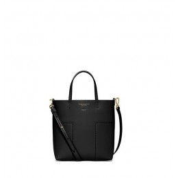 Tory Burch Block-T Small Tote Black