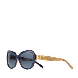 Tory Burch Geo Cat-Eye Sunglasses Ty Navy