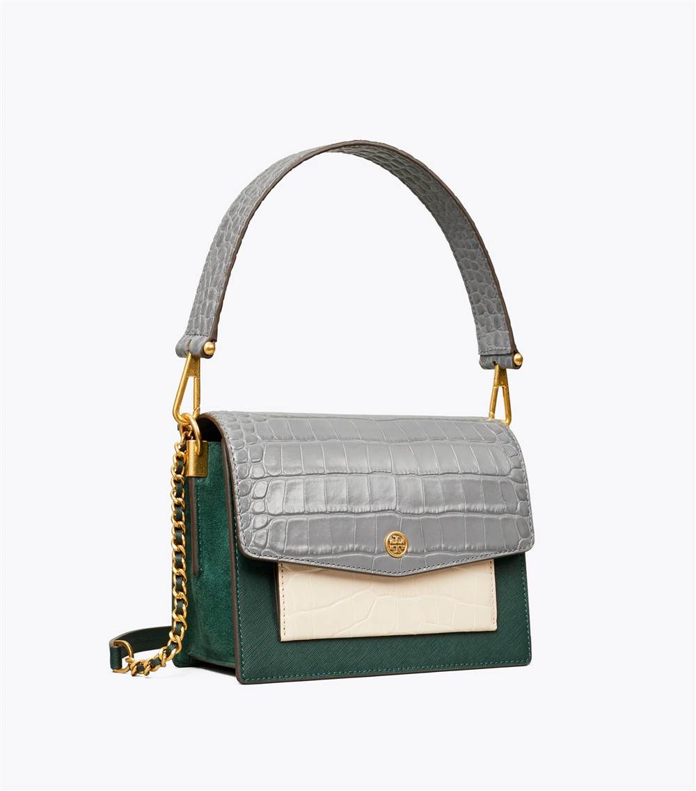 ROBINSON COLOR-BLOCK CONVERTIBLE SHOULDER BAG