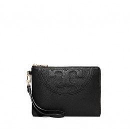 Tory Burch All-T Large Wristlet Black