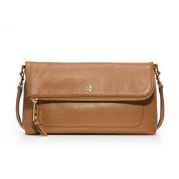 Tory Burch Emerson Flap Messenger Bark