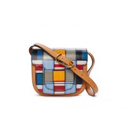 Tory Burch Crescent Printed Small Cross-Body Multi Web