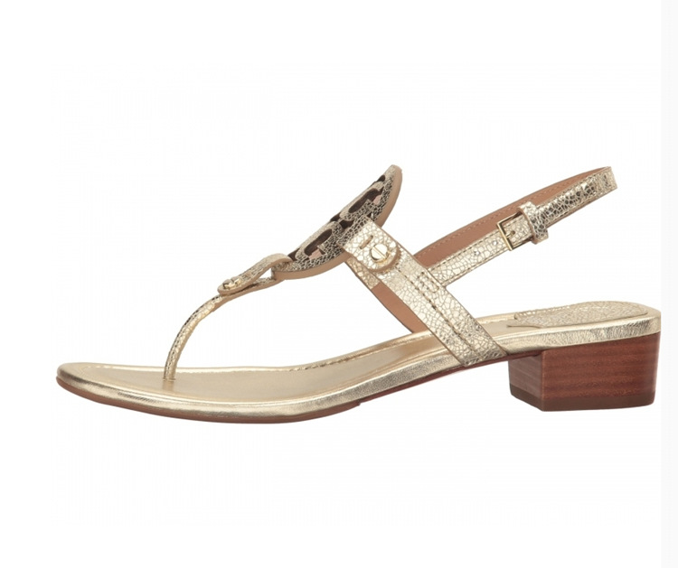 Tory Burch Miller Mid-Heel Sandals